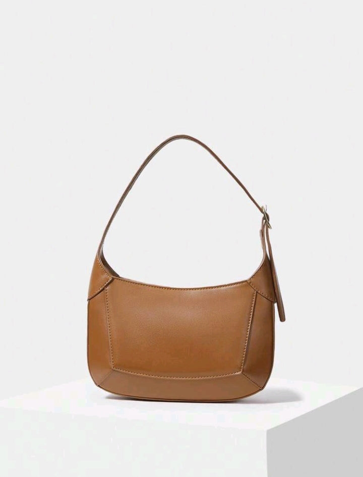 Bolsa feminina Estilo Baquete Com Detalhe Dourado